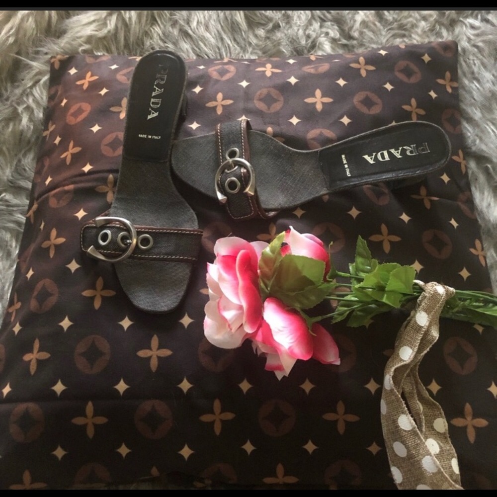 Prada kitten heels